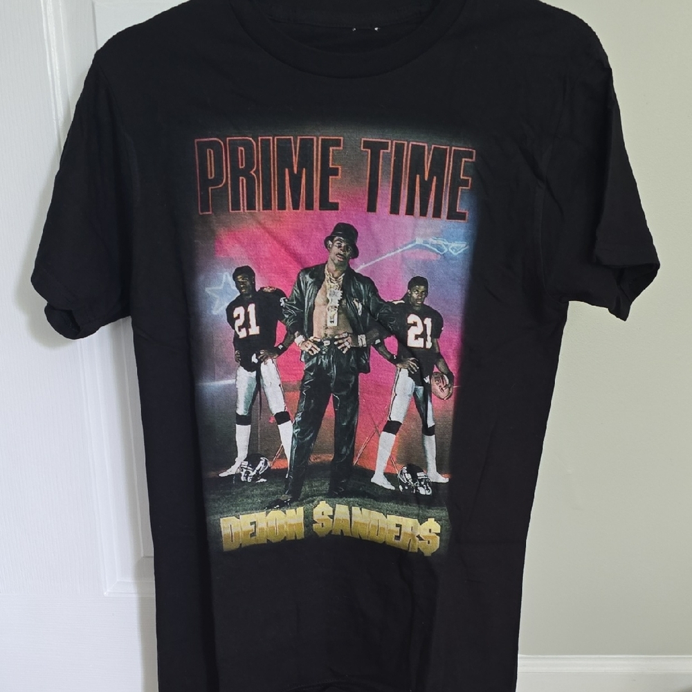 Black Prime Time Graphic T-Shirt